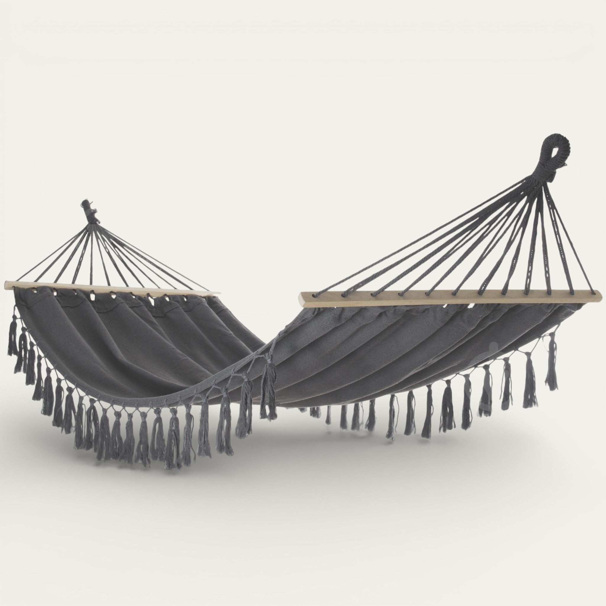 Premium Boho Macramé Hammock | Handcrafted Outdoor Comfort
