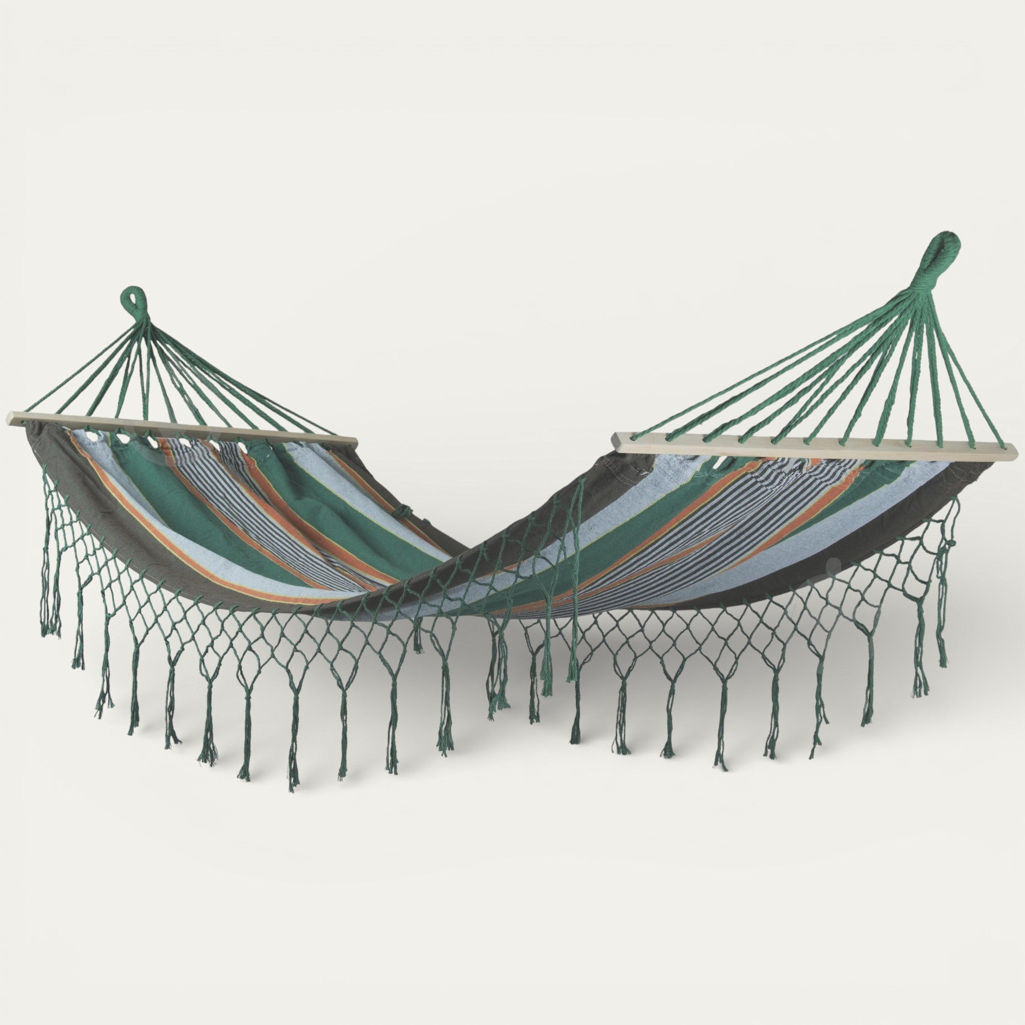 Premium Boho Macramé Hammock | Handcrafted Outdoor Comfort