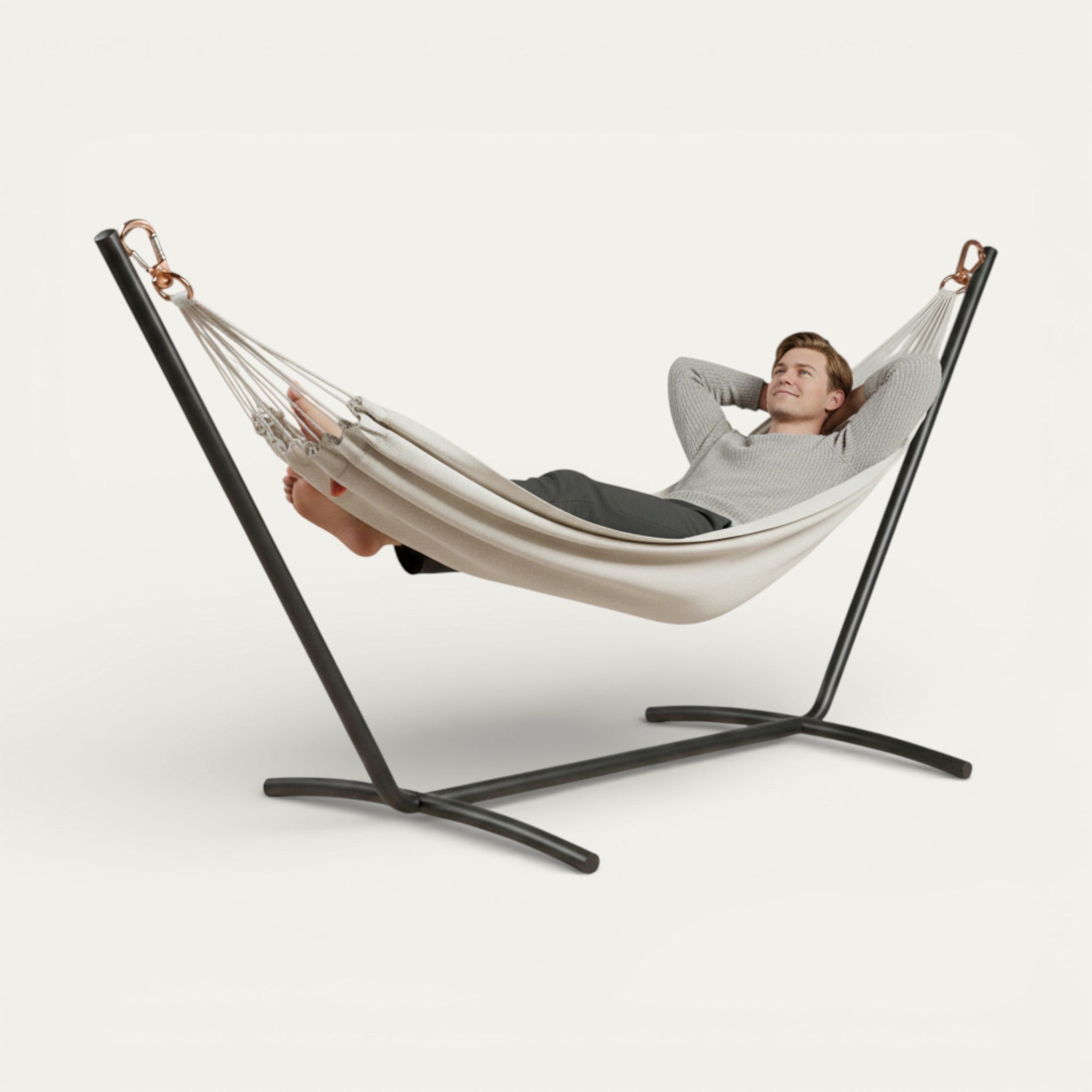 Light Grey Nordic Hammock | Pure Serenity & Style
