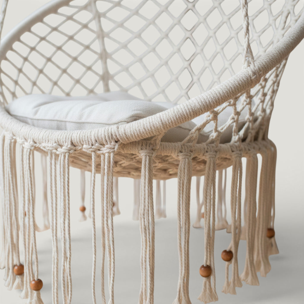 Honeycomb Texture Hammock | Premium Soft Grey