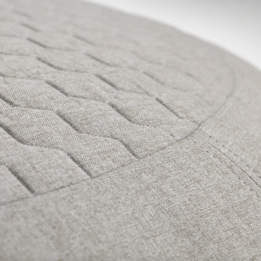 Indoor Quilted Bean Bag Footstool | Compact Designer Comfort