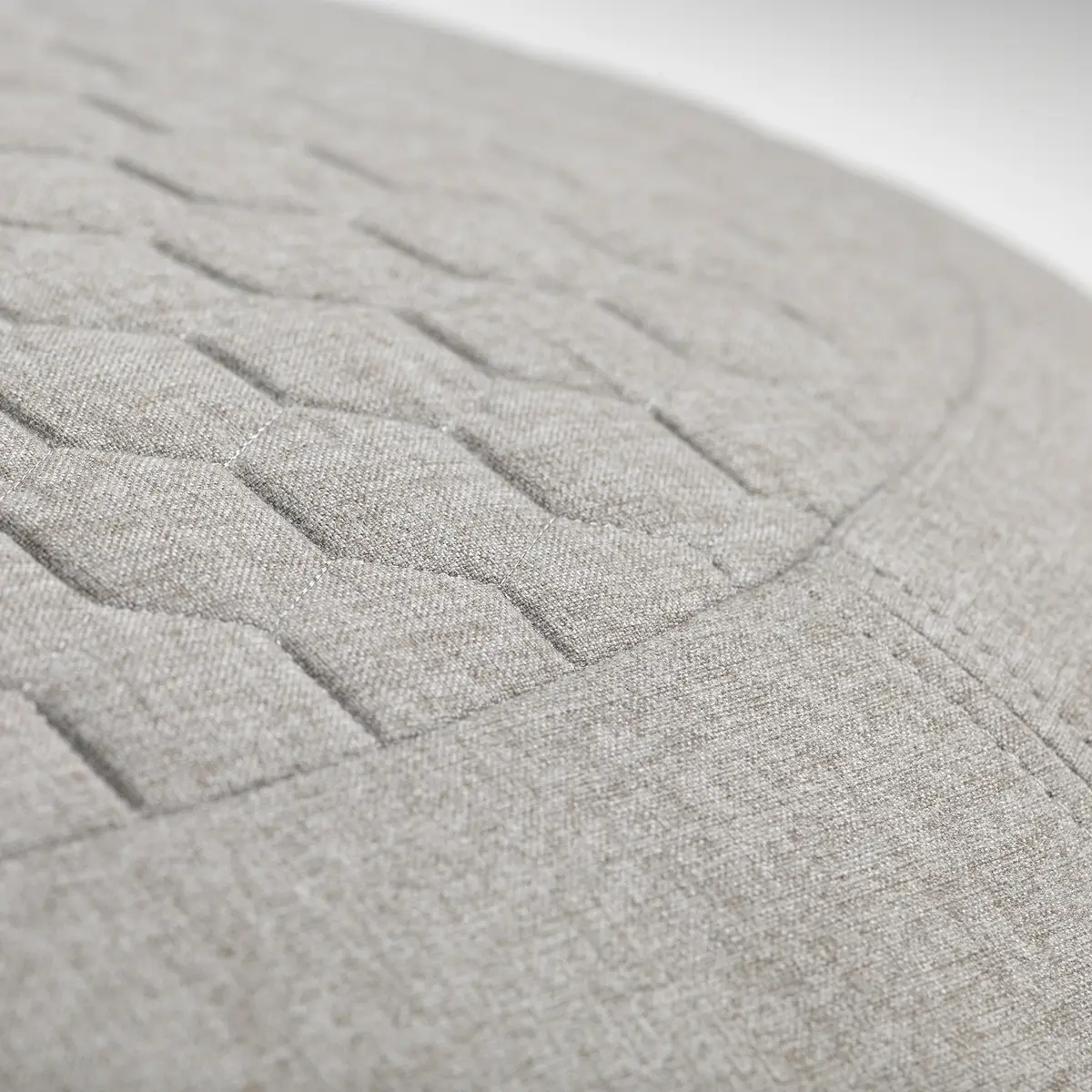 Indoor Quilted Bean Bag Footstool | Compact Designer Comfort