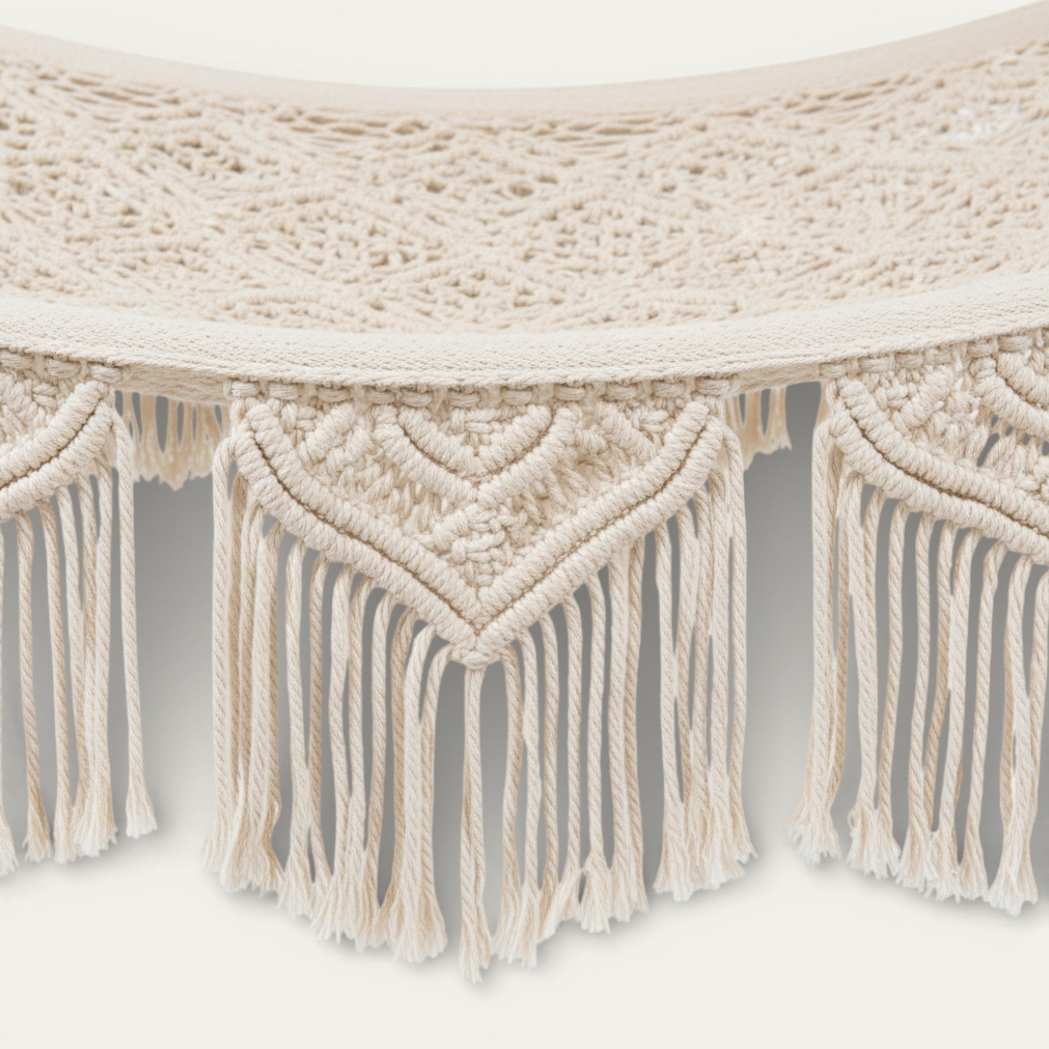 Luxury Boho Macramé Hammock | Elegant Outdoor Relaxation
