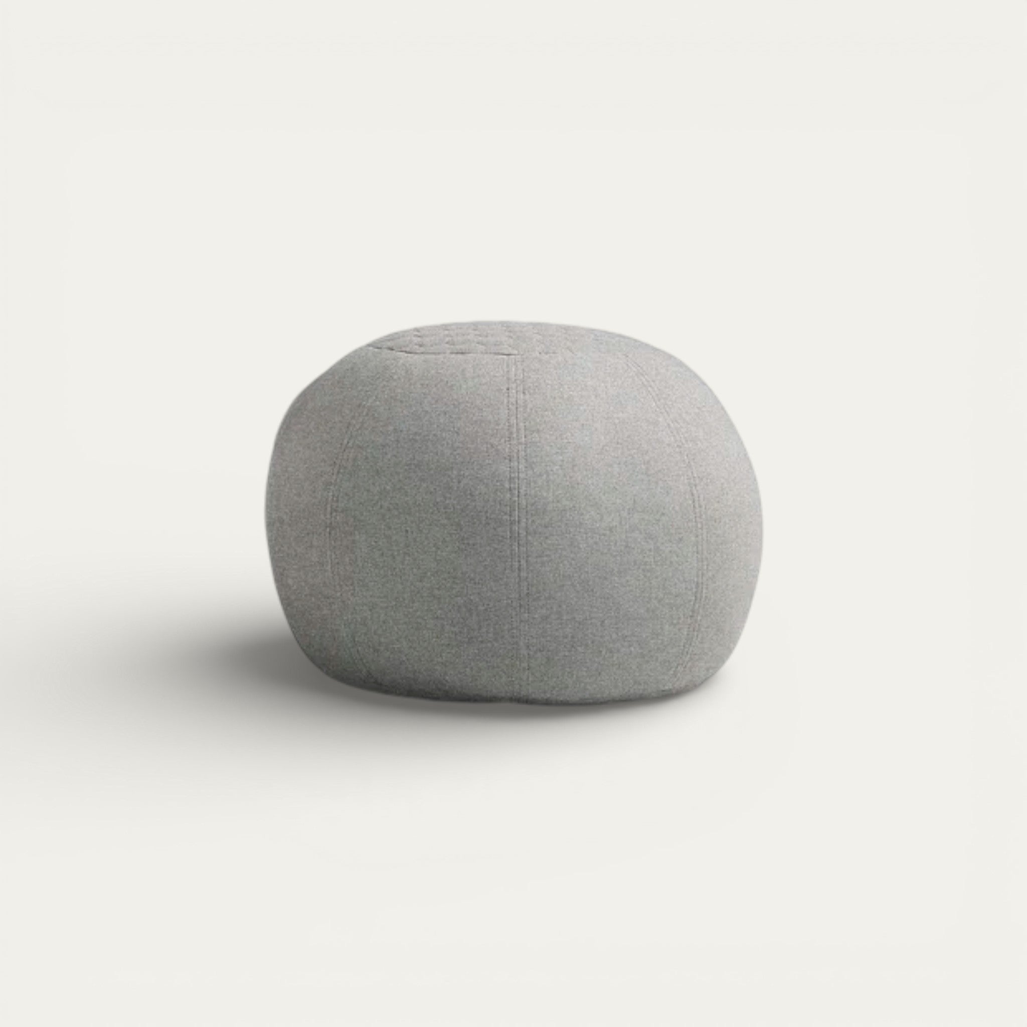 Indoor Quilted Bean Bag Footstool | Compact Designer Comfort