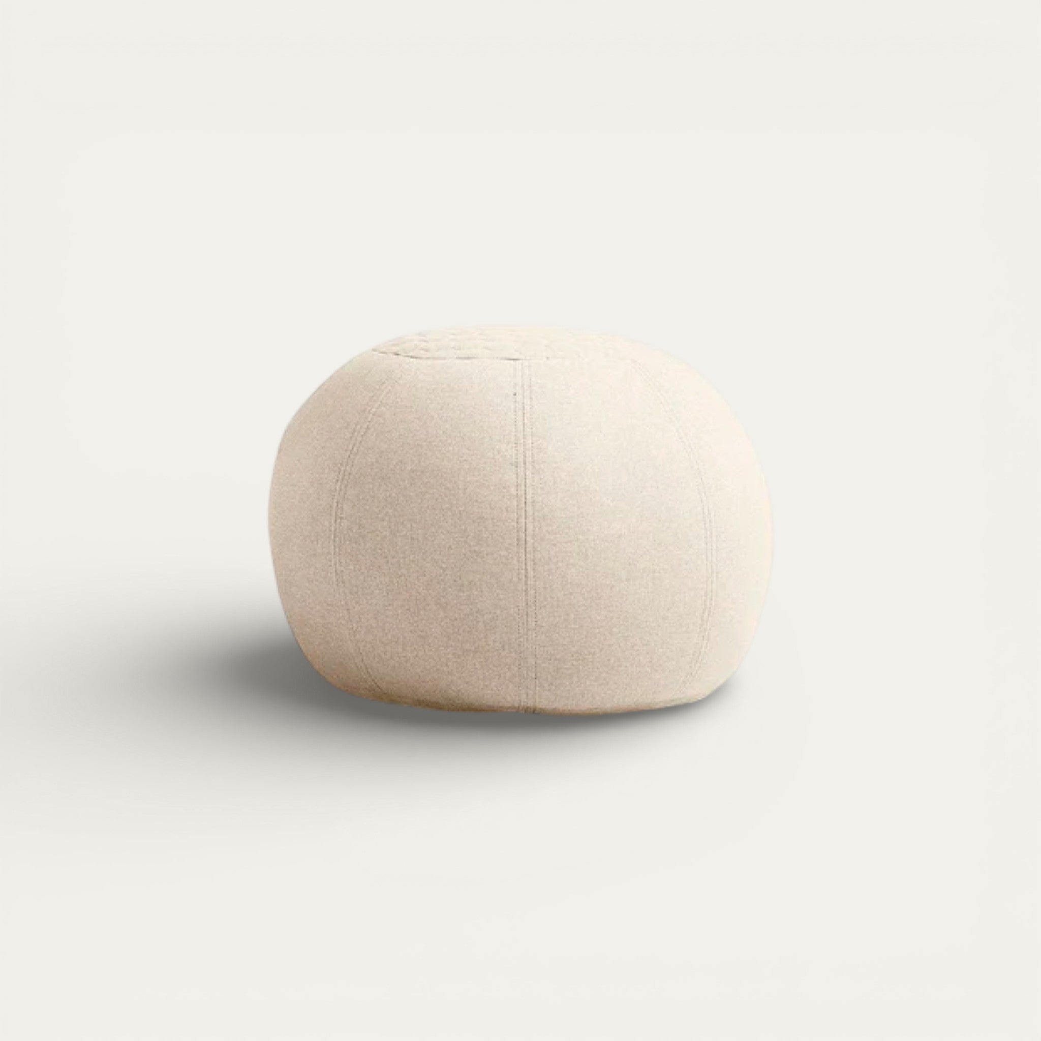 Indoor Quilted Bean Bag Footstool | Compact Designer Comfort