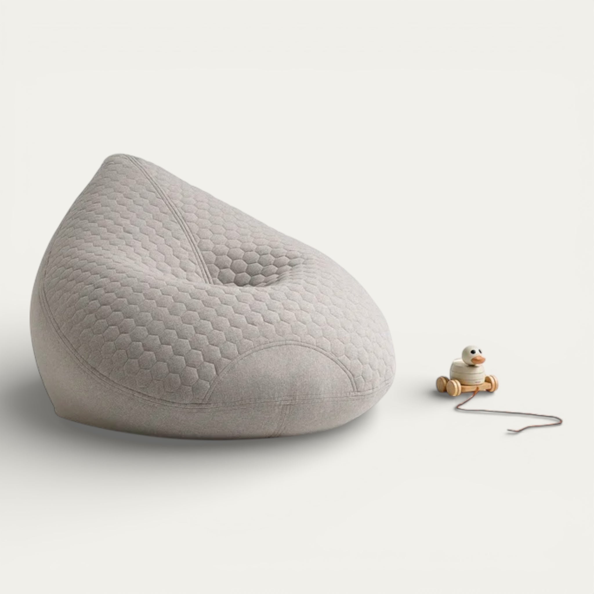 Mini Quilted Bean Bag | Cozy & Stylish Seating for Kids