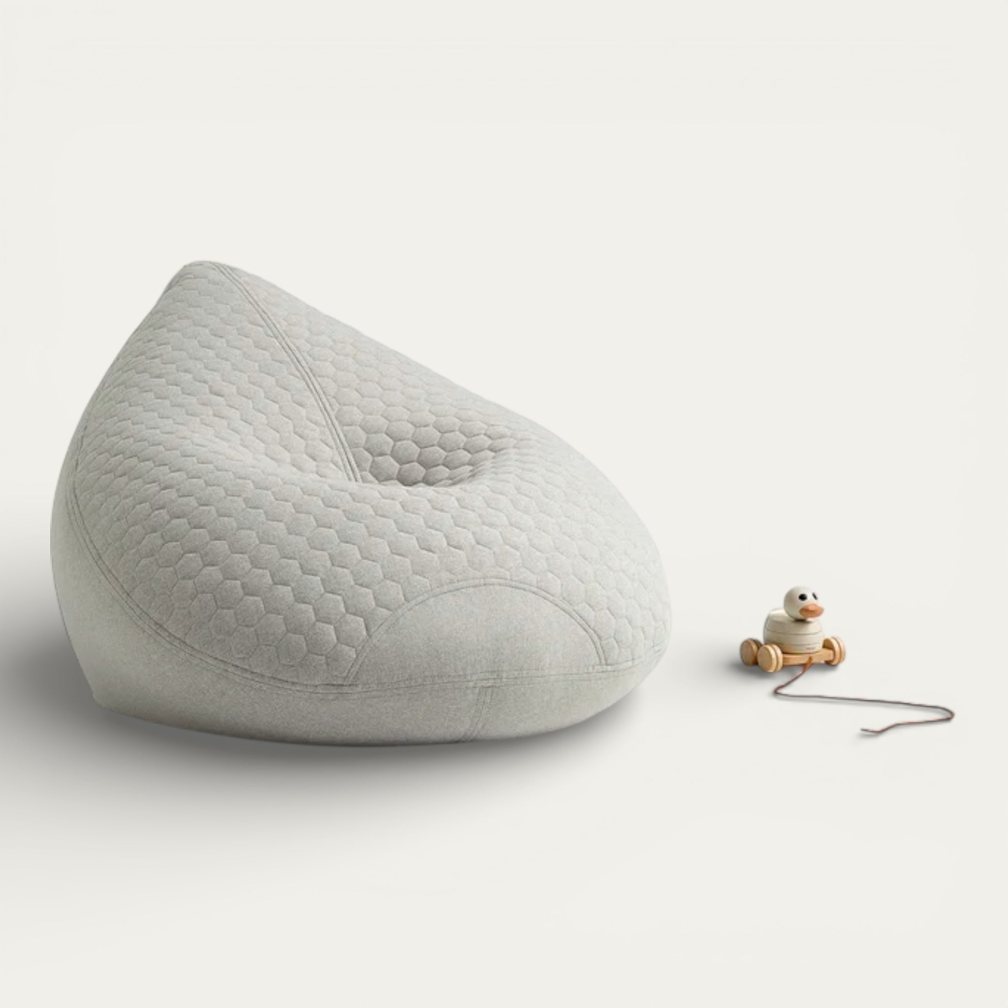 Mini Quilted Bean Bag | Cozy & Stylish Seating for Kids