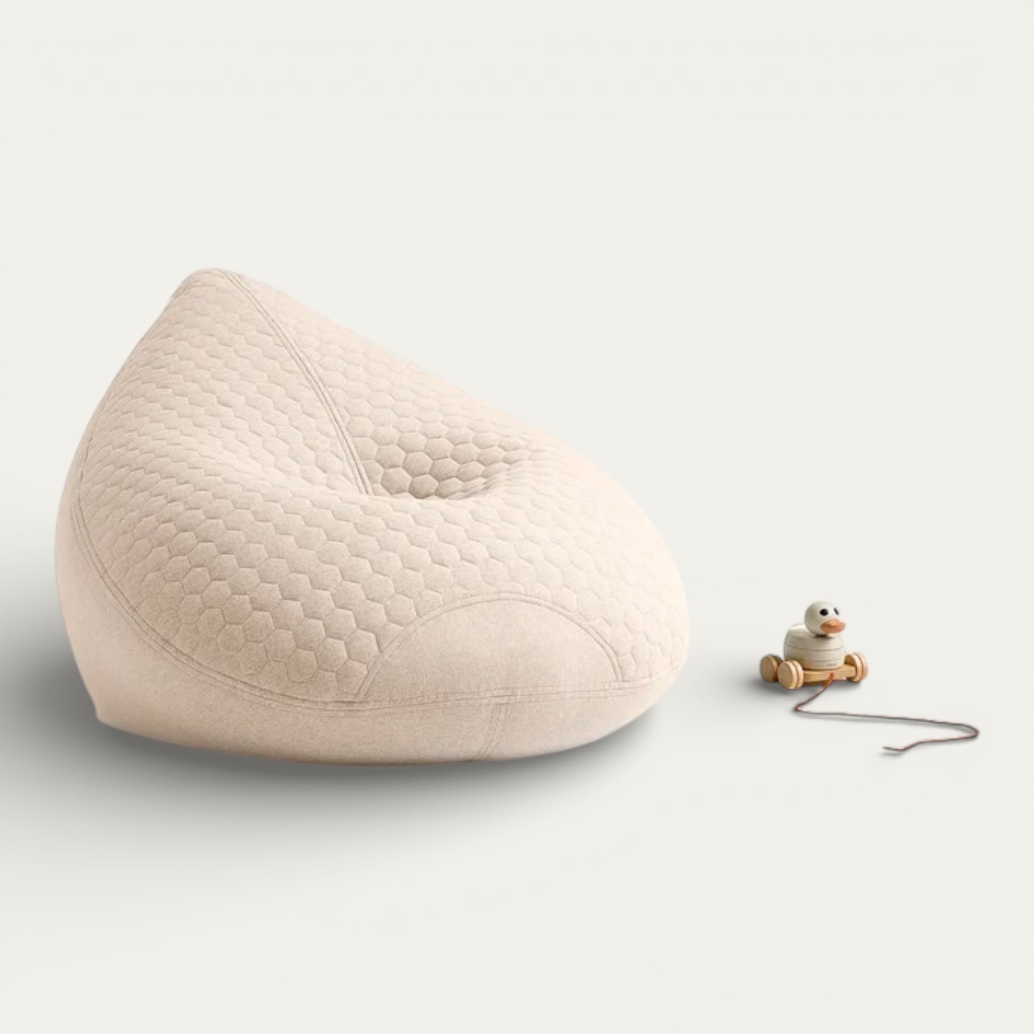 Mini Quilted Bean Bag | Cozy & Stylish Seating for Kids